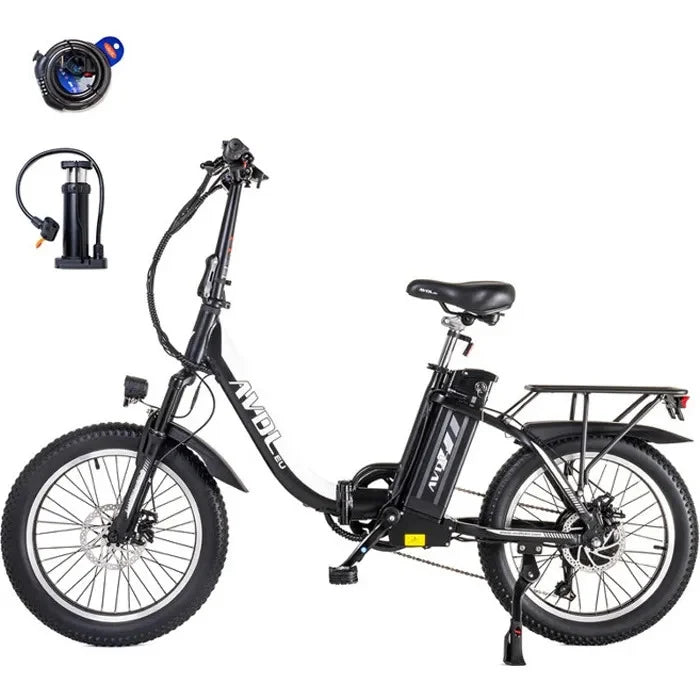 AVDLEU A21 – Faltbares Elektrofahrrad 20″ – 250-W-Motor