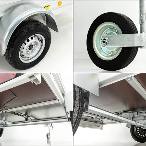Motorradanhänger | Abmessungen 150 × 250 cm | 750 kg | Neufahrzeug