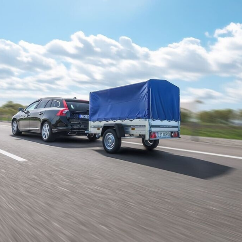 UNITRAILER Garden Trailer 200 Kipp Blau (UT004232)