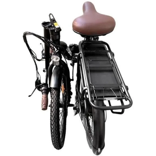 SURPASS SURVAEPLIANTN – 20" Faltbares Elektrofahrrad Schwarz – 6-Gang – 10-Ah-Akku
