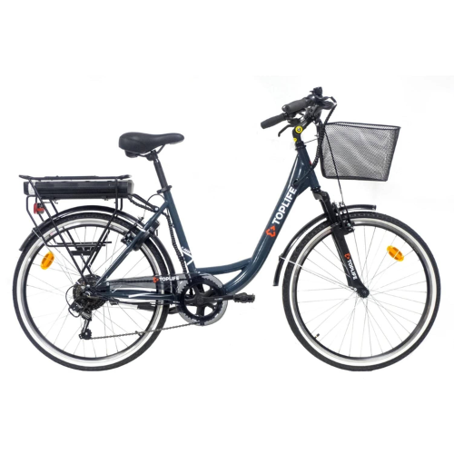 TOPLIFE E-4600 – Urbanes Elektrofahrrad 250 W – Bis zu 90 km Reichweite