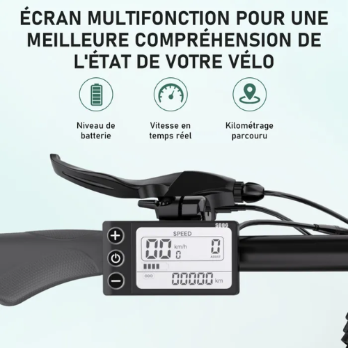 HITWAY – Faltbares Elektrofahrrad 16" – 250-W-Motor – Akku 36 V 8,4 Ah – Reichweite bis zu 70 km – Fahrradpumpe inklusive
