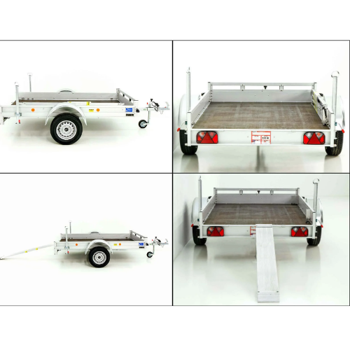 Motorradanhänger | Abmessungen 150 × 250 cm | 750 kg | Neufahrzeug