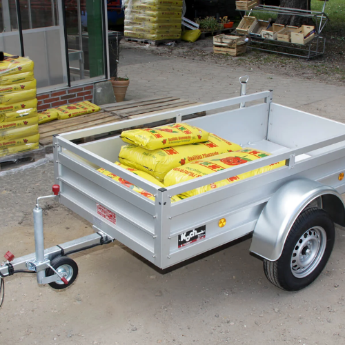 Transportanhänger | 105 × 205 cm | zulässiges Gesamtgewicht: 750 kg