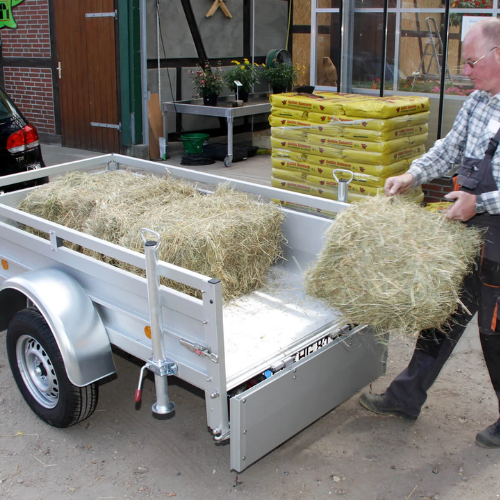 Transportanhänger | 105 × 205 cm | zulässiges Gesamtgewicht: 750 kg