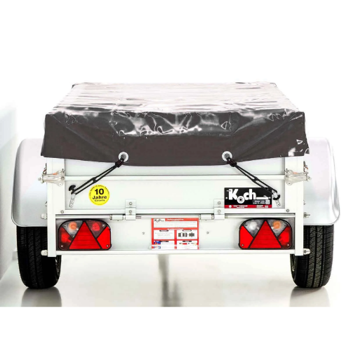 Autotransportanhänger | Nutzfläche 105 × 205 cm | 750 kg | mit Plane