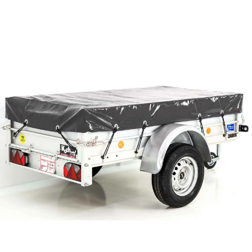 Autotransportanhänger | Nutzfläche 105 × 205 cm | 750 kg | mit Plane