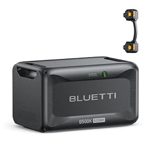BLUETTI B500K Erweiterungsbatterie – LiFePO4 5120 Wh für AC200L, AC300, AC500 und AC200MAX