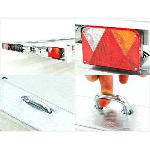 Autotransportanhänger Temared | 200 × 400 cm | zulässiges Gesamtgewicht 2.700 kg | Neufahrzeug