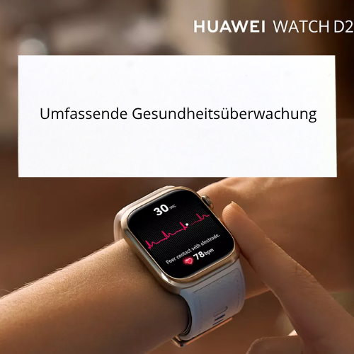 HUAWEI Watch D2 Smartwatch – Schwarz