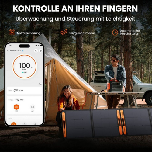 Jackery Explorer 1000 v2 + SolarSaga 200W