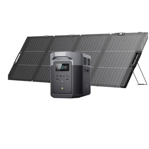 EcoFlow DELTA 2 Max + 220-W-Solarmodul