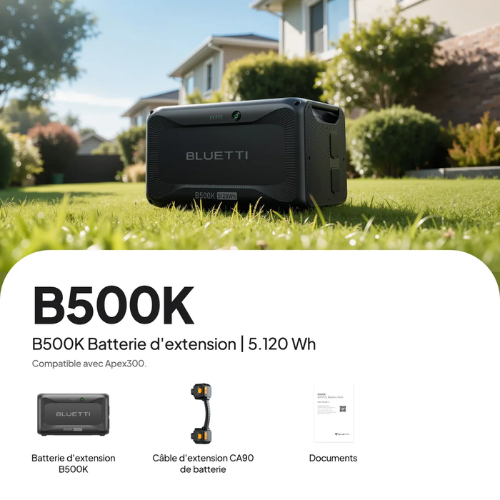 Apex 300 + B500K – 3.840 W – 7.884,8 Wh – Heimspeicher für Notstromversorgung