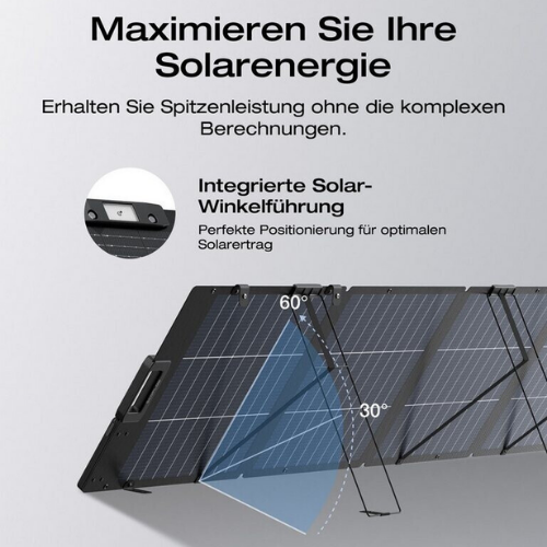 EcoFlow DELTA 2 Max + 220-W-Solarmodul
