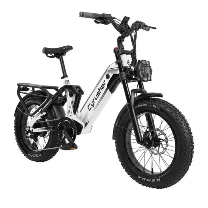 CYRUSHER Kommoda Pro – Elektro-Fatbike – Herausnehmbare 52-V-20-Ah-Batterie – 250-W-Motor