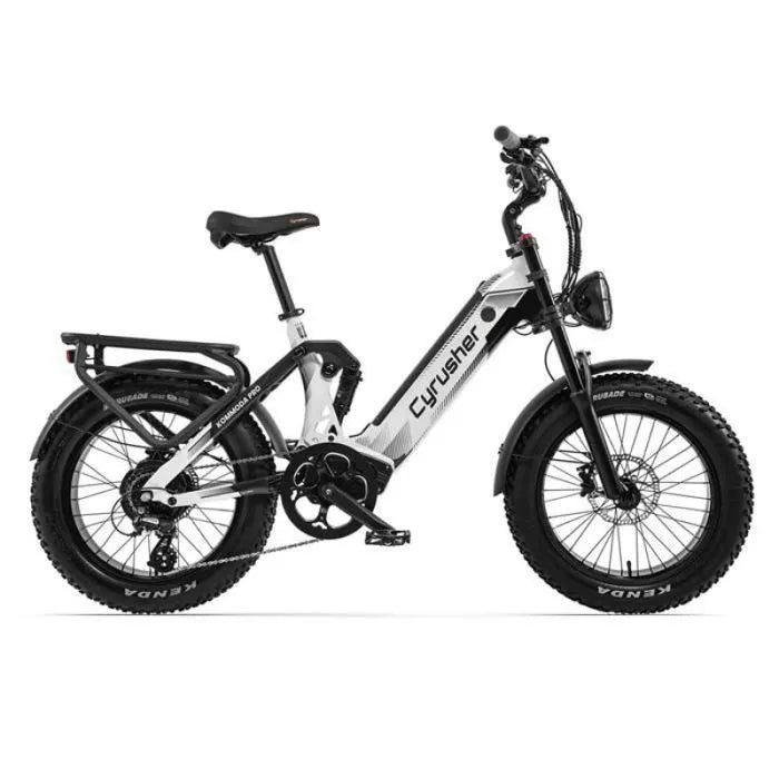 CYRUSHER Kommoda Pro – Elektro-Fatbike – Herausnehmbare 52-V-20-Ah-Batterie – 250-W-Motor