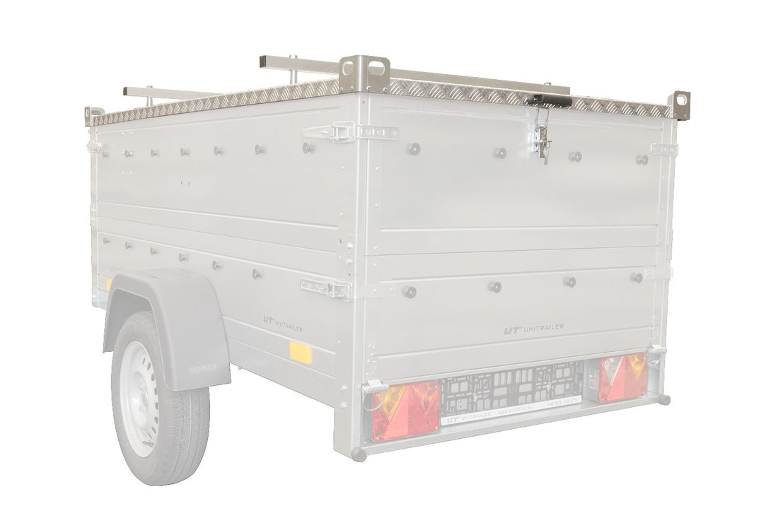 UNITRAILER GARDEN TRAILER 200 KIPP Anhängerabdeckung mit Zylinder-/Schlüsselschloss