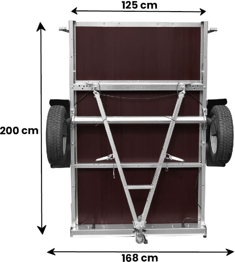 UNITRAILER Garden Trailer 201 Kipp (UT004046)